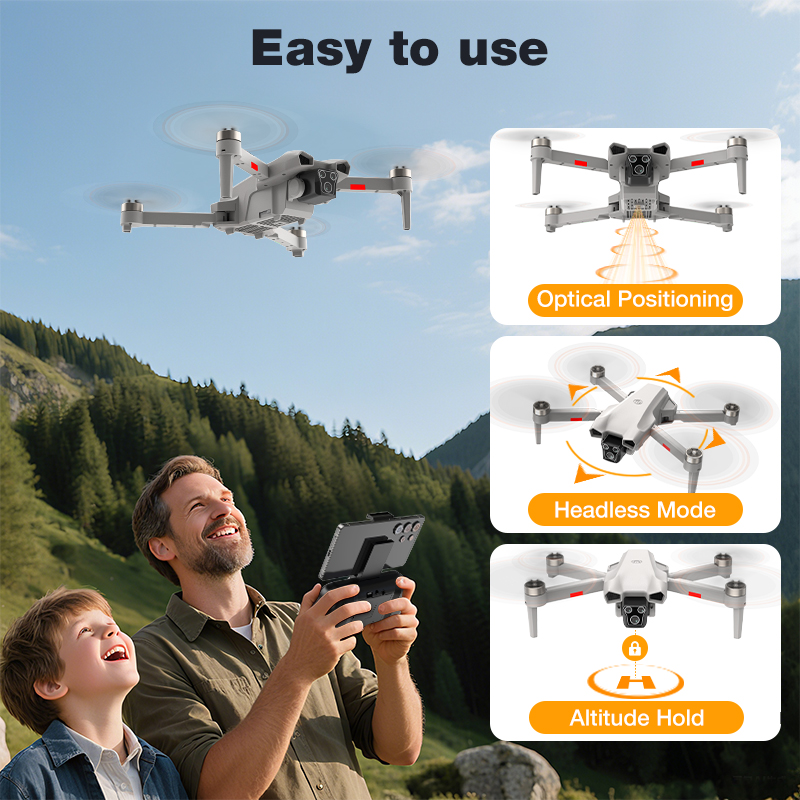 Drone Baru L017 Pro Brushless  - Drone Gimbal Mount ulasan dan harga